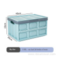 eco friendly plastic blue car folding storage box